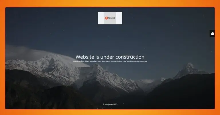 5+ Best WordPress Maintenance Plugins in 2025 3 The maintenance mode page created by the Maintenance plugin.