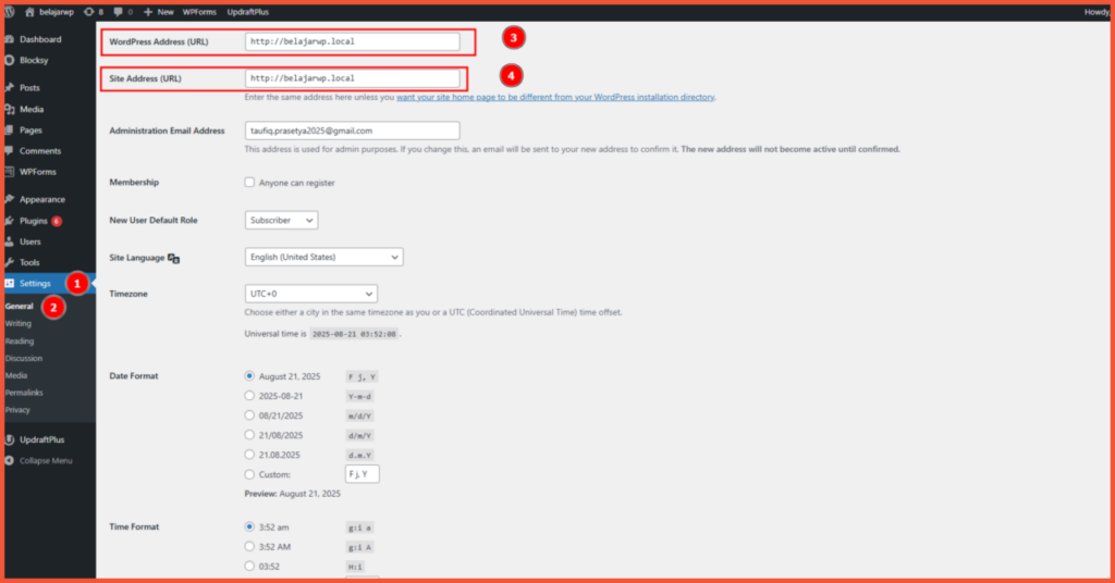 how to migrate wordpress to a new domain - update url