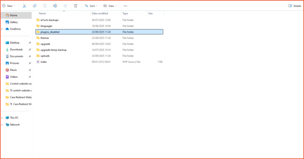 How to Fix the ERR_TOO_MANY_REDIRECTS Error - method 5 and step 7