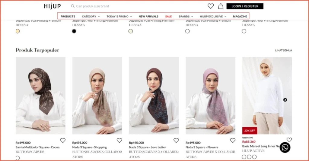 Popular Ecommerce Website Examples