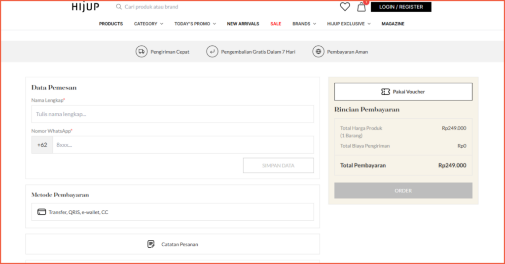 Popular Ecommerce Website Examples